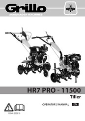 Grillo HR7 PRO Operator's Manual