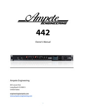 Ampete 442 Owner's Manual
