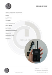 CD4IOT MDD-0022 User Manual