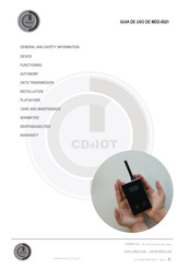 CD4IOT MDD-0021 User Manual