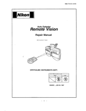 Nikon Auto Optester Remote Vision Repair Manual