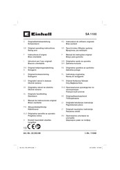 EINHELL SA 1100 Original Operating Instructions