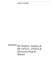 HP 83483A User Manual