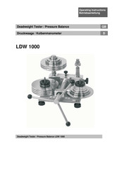 DRUCK & TEMPERATUR Leitenberger LDW 1000 Operating Instructions Manual