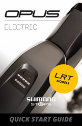 Shimano Steps OPUS ELECTRIC Quick Start Manual