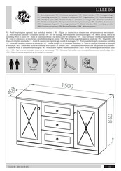 ML MEBLE LILLE 06 Assembling Instruction