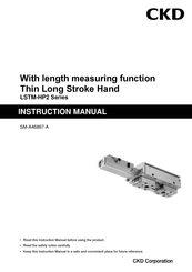 CKD LSTM-20 Instruction Manual