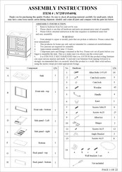 ZNTS N725P195409K Assembly Instructions Manual