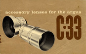 Argus C-33 Manual