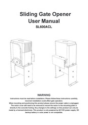 JOYTECH SL600ACL User Manual