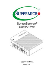Supermicro SuperServer E50-9AP-Wifi User Manual