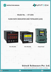 Unitech UT-1201 Instruction Manual