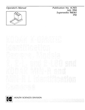Kodak Min-R Operator's Manual