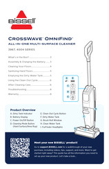 Bissell CrossWave OmniFind 4004 Series Manual