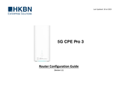 HKBN 5G CPE Pro 3 Configuration Manual