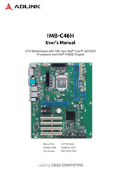 ADLINK Technology IMB-C46H User Manual