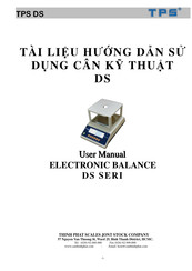 TPS DS6002 Manual
