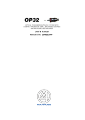 marposs OP32 User Manual