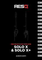 CRESTO RESQ Solo X+ Instructions For Use Manual
