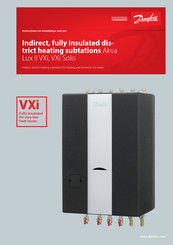 Danfoss VXi Solo HWP Instructions For Installation And Use Manual