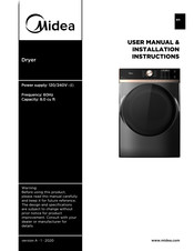 Midea MLHE52S6BGG User's Manual & Installation Instructions