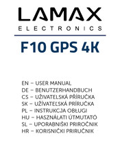 Lamax Electronics F10 GPS 4K User Manual