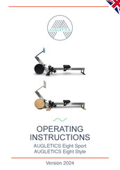 AUGLETICS Eight Sport Operating Instructions Manual