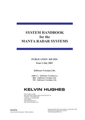 KELVIN HUGHES Manta Series System Handbook