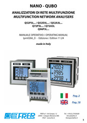 FRER Q72A3L Series Operating Manual
