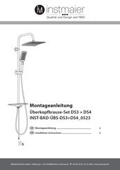 instmaier INST-BAD-UBS-DS3+DS4 0523 Installation Instructions Manual