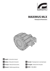 Videotec MAXIMUS MLX Instruction Manual