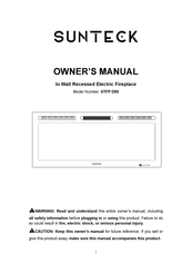 SUNTECK STFP D50 Owner's Manual
