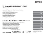 Omron X7 Smart AFib Instruction Manual