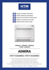 HTW ADMIRA HTW-F-035ADMR32 Owners And Installation Manual