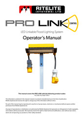 Ritelite PRO LINK PLL15LB/TYPE-F Operator's Manual