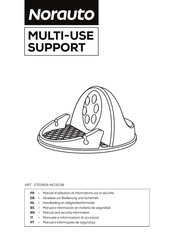 NORAUTO MULTI-USE SUPPORT Installation Manual And Security Information