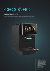 cecotec CREMMAET TOUCH OCS Instruction Manual