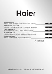 Haier HWD14ID6E Instructions Manual