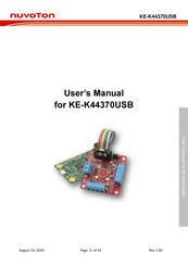 Nuvoton KE-K44370USB User Manual