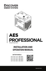 DISCOVER 900-0051 Installation And Operation Manual