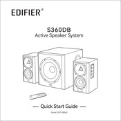 EDIFIER S360DB Quick Start Manual