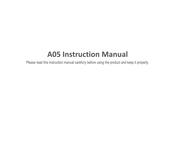 Hidrotek WAT100 Instruction Manual