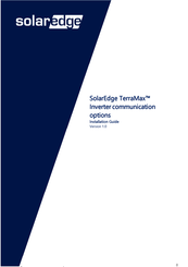 SolarEdge TerraMax Manual