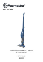 Vacmaster VSD1001 Use & Care Manual