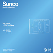 Sunco EX-RED User Manual