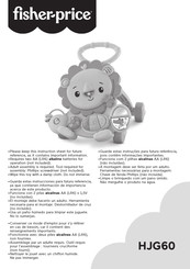 Fisher-Price HJG60 Instruction Sheet