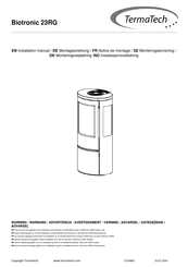 TermaTech Biotronic 23RG Installation Manual