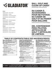 Gladiator GAWUXXBLTH Assembly Instructions Manual