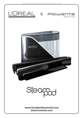 Rowenta L'OREAL Steam pod Manual
