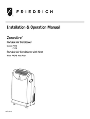 Friedrich ZoneAire PO9B Installation & Operation Manual